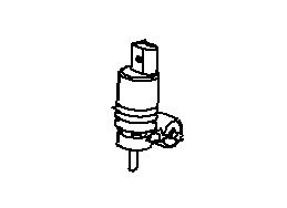 Pompa spryskiwacza szyby przedniej ASTRA J (hatchback, kombi)